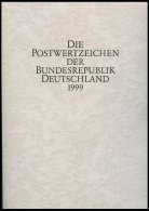 BUND/BERLIN MINISTERJAHRB **, 1999, Kompletter Jahrgang Bundesrepublik Im Geschenkheft Der Deutschen Post AG Mit Faksimi - Sonstige & Ohne Zuordnung