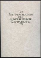 BUND/BERLIN MINISTERJAHRB **, 1999, Kompletter Jahrgang Bundesrepublik Im Geschenkheft Der Deutschen Post AG Mit Faksimi - Autres & Non Classés