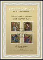 ERSTTAGSBLÄTTER 1488-1581 BrfStk, 1991, Kompletter Jahrgang, ETB 1 - 48/91, Pracht - Autres & Non Classés