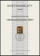 ERSTTAGSBLÄTTER 1118-61 BrfStk, 1982, Kompletter Jahrgang, ETB 1 - 26/82, Pracht - Other & Unclassified