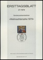 ERSTTAGSBLÄTTER 1000-32 BrfStk, 1979, Kompletter Jahrgang, ETB 1 - 27/79, Pracht - Sonstige & Ohne Zuordnung