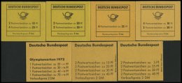 MARKENHEFTCHEN MH 13-19 **, 1968-71, 7 Markenheftchen Komplett, Pracht, Mi. 72.50 - Other & Unclassified