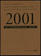 JAHRESSAMMLUNGEN Js 9 **, 2001, Jahressammlung, Pracht, Mi. 130.- - Autres & Non Classés