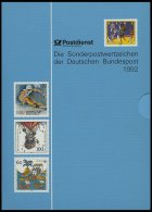 JAHRESZUSAMMENSTELLUNGEN J 20 **, 1992, Jahreszusammenstellung, Pracht, Mi. 110.- - Autres & Non Classés