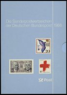 JAHRESZUSAMMENSTELLUNGEN J 16 **, 1988, Jahreszusammenstellung, Pracht, Mi. 75.- - Sonstige & Ohne Zuordnung