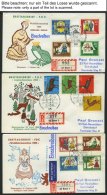 LOTS 1965-73, Wofa Und Jugend, 15 Verschiedene FDC Mit Bonner Sonderstempel, Pracht, Mi. 87.- - Used Stamps