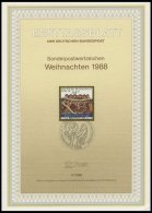 ERSTTAGSBLÄTTER 798-829 BrfStk, 1988, Kompletter Jahrgang, ETB 1 - 17/88, Pracht - Autres & Non Classés