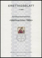 ERSTTAGSBLÄTTER 708-29 BrfStk, 1984, Kompletter Jahrgang, ETB 1 - 11/84, Pracht - Other & Unclassified