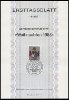 ERSTTAGSBLÄTTER 689-707 BrfStk, 1983, Kompletter Jahrgang, ETB 1 - 9/83, Pracht - Autres & Non Classés