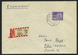 BERLIN 152 BRIEF, 1956, 70 Pf. Schillertheater Auf FDC, Pracht, Mi. 450.- - Other & Unclassified