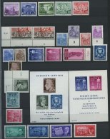 JAHRGÄNGE 447-509 **, 1955, Kompletter Jahrgang Mit 3 Blocks, Pracht - Sonstige & Ohne Zuordnung