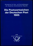 JAHRESZUSAMMENSTELLUNGEN J 2 **, 1985, Jahreszusammenstellung, Pracht, Mi. 80.- - Autres & Non Classés