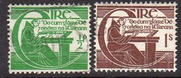 Ireland 1944 Michael O'Clery Set Of 2, Used, SG 133/4 - Ungebraucht