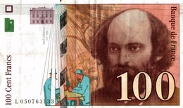 BILLET DE 100 FRANCS - 100 F 1997-1998 ''Cézanne''