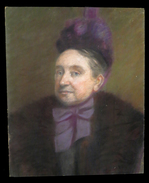 Pastel Fin XIXème Figurant Le Portrait D'un Ecclésiastique. - Pastell