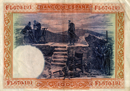 BILLET DE  CIEN PESETAS - Altri & Non Classificati