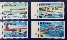 BERMUDE, BERMUDA Avion, Avions, Plane. Yvert N° 431/34** MNH - Aerei