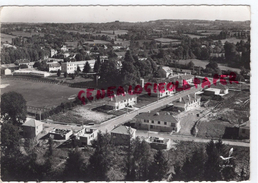 87 -  CHALUS-  VUE AERIENNE -CITE DE LA TELEVISION ET COURS COMPLEMENTAIRE ECOLE- EDITEUR LAPIE N° 21 - Chalus