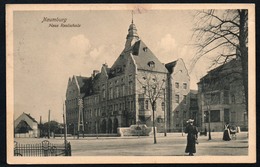 A3264 - Alte Ansichtskarte - Naumburg - Neue Realschule - Trenkler - Gel 1912 - Naumburg (Saale)