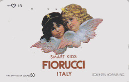 Télécarte JAPON / 110-011 - MODE - FIORUCCI - Enfant Ange - Angel Children  / Fashion  ITALY Related JAPAN Phonecard - Mode