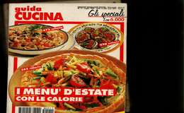 X I MENU' D'ESTATE CON LE CALORIE  MONDADORI CUCINA - Casa E Cucina