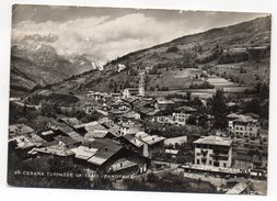 Italie--CESENA TORINESE (m 1346)--1952--Panorama ,cpsm 15 X 10  N° 45  éd F.Blanchet--taxée En France--- Carte Glacée - Andere & Zonder Classificatie