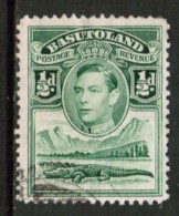 BASUTOLAND   Scott # 18 VF USED - 1933-1964 Colonie Britannique