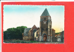 80 SAINT VALERY Sur SOMME Cpsm Eglise Saint Martin           4 G A L F - Saint Valery Sur Somme