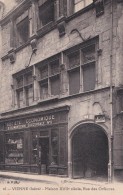 Carte 1915 VIENNE / MAISON DU 17 IEME SIECLE RUE DES ORFEVRES ( Société éco D'alimentation) - Vienne