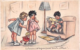 ¤¤  -  Illustrateur " Germaine BOURET "  -  Petit Garçon Et Petites Filles   -  ¤¤ - Bouret, Germaine