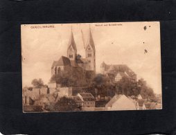 69942   Germania,   Quedlinburg,  Schloss Und Schlosskirche,  VG  1925 - Quedlinburg