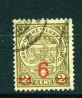 LUXEMBOURG  -  1918 To 1924  Surcharges  6 On 2c  Used As Scan - 1907-24 Coat Of Arms