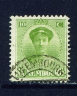 LUXEMBOURG  -  1921 To 1926  Grand Duchess Charlotte  10c  Used As Scan - Oblitérés