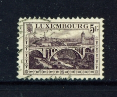 LUXEMBOURG  -  1921  Views  5f  Used As Scan - Used Stamps