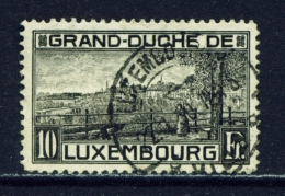 LUXEMBOURG  -  1923  Luxembourg  10f  Used As Scan - Gebraucht