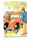 Cpm - Illustration Paul ORDNER - Garage Vente Voitures - Voiture RENAULT à Manivelle - Vendeur Client - 1968 - Ordner, P.