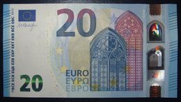 20 EURO S008D4 Draghi Italy Serie SC 414 Perfect UNC - 20 Euro