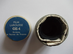 FILM FIXE Larousse GE-4 Rivières Et Fleuves De France - 35mm -16mm - 9,5+8+S8mm Film Rolls