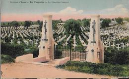 CARTE POSTALE ORIGINALE ANCIENNE  : ARRAS LA TARGETTE LE CIMETIERE FRANCAIS DE LA GUERRE (1914/1918)  PAS DE CALAIS (62) - Cementerios De Los Caídos De Guerra