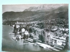 V07-74-A1-haute Savoie-lugrin-chateau De Tourronde--lac--vue Aerienne--photo Veritable - Lugrin
