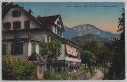 Schwarzenberg - Hotel Und Pension Zum Weissen Kreuz - Photo: E. Goetz No. 5368 - Schwarzenberg