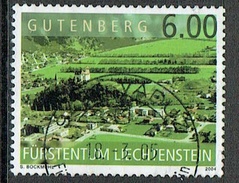 2004 Liechtenstein From Above 6f Used Stamp - Oblitérés