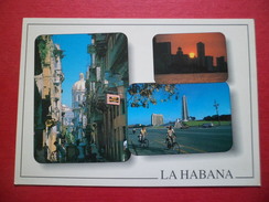 Carte Postale Edt.Caribbean Overseas Trade Imp. Italie N°080 Calle Villegas-Puerta Del Sol- Plaza De Revolucion Neuve TB - Cuba