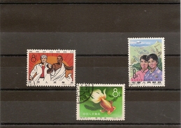 Chine - China - Serie 540 + 2 Timbres Oblitéré - Gebruikt