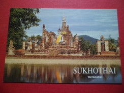 Carte Postale Edition VPC Thaïlande Photo Sukit Tejvanja-  Sukhotaï- Wat Mahathat Historical Park   Neuve TB - Thailand
