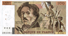 BILLET DE CENT FRANCS - 100 F 1978-1995 ''Delacroix''