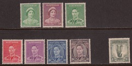 Australia 1937-49 Mint No Hinge/mounted, See Desc,Sc# / SG 180-181,183-187,192 - Neufs