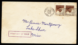 A4640) US FDC From Canal Zone 08/16/1948 - Kanalzone