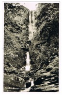RB 1144 - Real Photo Postcard - Pistyll Rhaeadr Waterfall - Llanrhaead Denbighshire Wales - Denbighshire