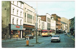RB 1144 - Postcard - Cars &amp; Buses - High Street &amp; F.W. Woolworth - Ayr Ayrshire Scotland - Ayrshire